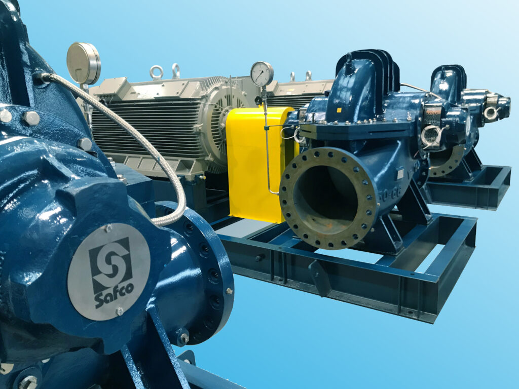 MEHU split case pumps