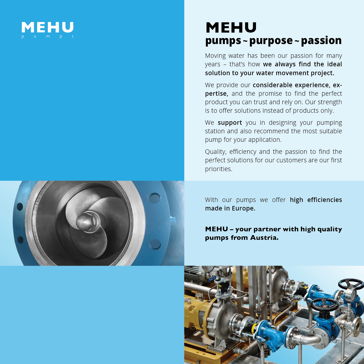 MEHU pumps brochure